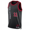 Chicago Bulls DeMar DeRozan 11 Nike 2023-24 City Edition Musta Miesten Pelipaidat Swingman